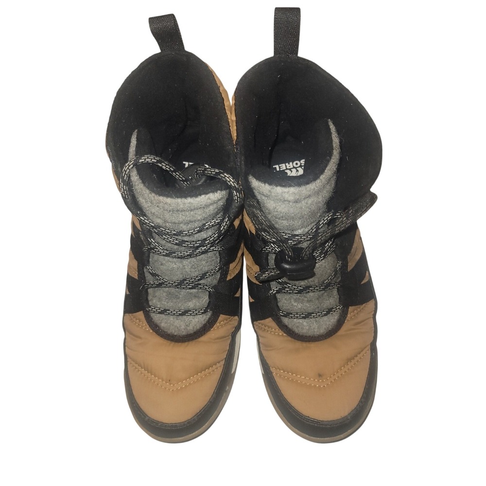 Sorel Whitney II Short Lace Waterproof Winter Boots 4 Tan winter outdoor comfort